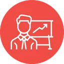 Free Employee Chart Graph Icon