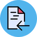 Free Previous Data Data Document Icon