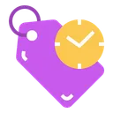 Free Tag Time Timer Icon
