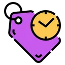 Free Tag Time Timer Icon