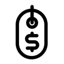 Free Price Tag Dollor Finance Icon