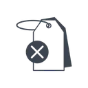 Free Crossed Out Price Tag Icon
