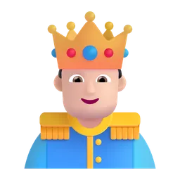 Free Prince Emoji Icon