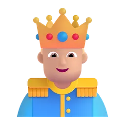 Free Prince Emoji Icon