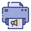 Free Print  Icon