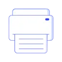 Free Printer Technology Paper Icon