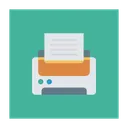 Free Printer Fax Output Icon