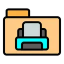 Free Printer folder  Icon