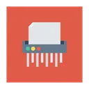 Free Printer Fax Paper Icon