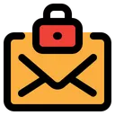 Free Private Message Padlock Message Icon