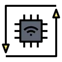 Free Cpu Network Connect Icon