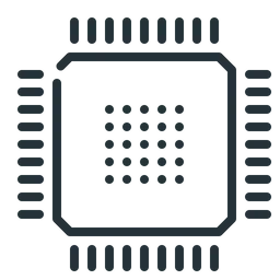 Free Processor Chip  Icon