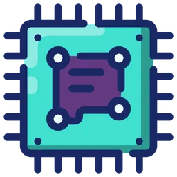 Free Processor Chip  Icon