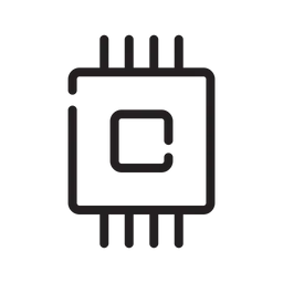 Free Processor Chip  Icon