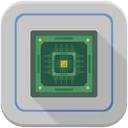 Free Processor Chip  Icon