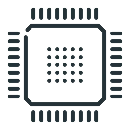 Free Processor Chip  Icon