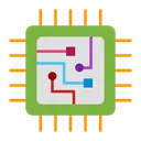 Free Processor Chip Cpu Icon