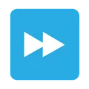 Free Lecture Suivante Lecteur Bouton Multimedia Icon