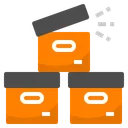 Free Product Box Packaging Icon