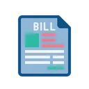 Free Product Bill Invoice Icon