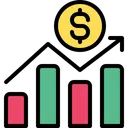 Free Profit Graph Money Growthmchart Icon