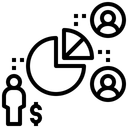 Free Market Share Profit Icon
