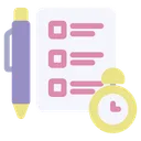 Free Program Education List Icon