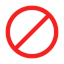 Free Prohibido Prohibido Prohibicion Icono
