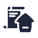 Free Certificate House Estate Icon