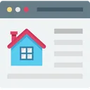 Free Property Website Estate Site Online Property Icon