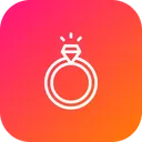 Free Propose Engagement Ring Icon
