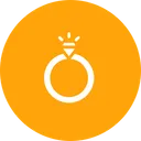 Free Propose Engagement Ring Icon