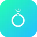 Free Propose Engagement Ring Icon