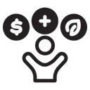 Free Prosperidade Financeira Estabilidade Icon