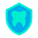 Free Protegido Dental Cuidado Icono