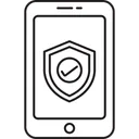 Free Proteccion Del Telefono Seguridad Movil Seguridad Del Telefono Icono