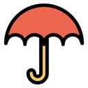 Free Umbrella Protection Safe Icon