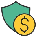 Free Protection Dollar Bank Icon