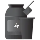 Free Protein Shaker Bottle Shaker Icon