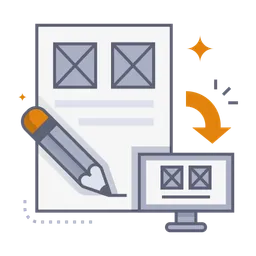 Free Prototype Icon - Download in Colored Outline Style