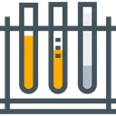 Free Prueba Laboratorio Tubos Icono