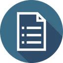 Free Test Vorbereitung Papier Icon