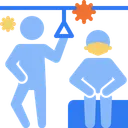 Free Public Transport Transportation Virus Transmission Icon