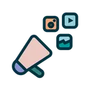 Free Marketing Digital Ciberlunes Promociones Icono
