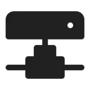 Free Puerto Ethernet  Icono