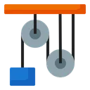 Free Pulley Process Industry Icon