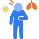 Free Infectados Pulmones Transmision De Virus Icono