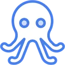 Free Pulpo Acuario Vida Marina Icon