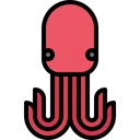 Free Pulpo Icono