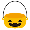 Free Pumpkin Basket  Icon